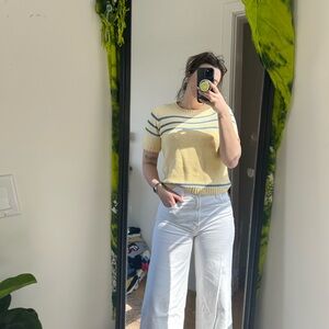 Christopher & Banks short sleeve sweater